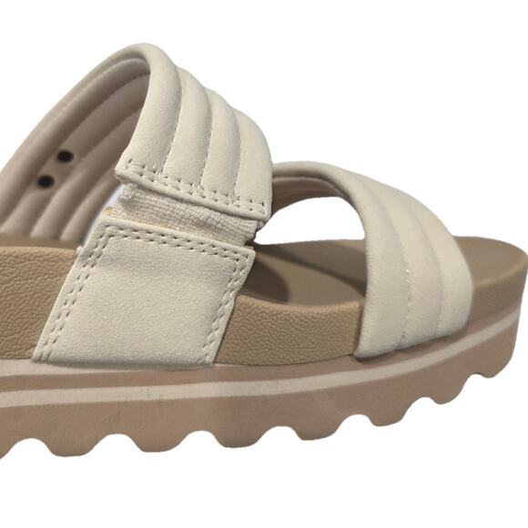 REEF Kaia Women's 2-Bar Slide Open-Toe Platform Sandals, Size 9, Color Vintage - Picture 9 of 12